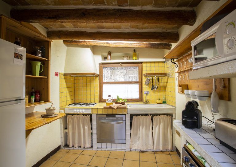 La cuina de la casa rural Ca la Laia